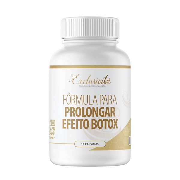 Fórmula para Prolongar Efeito Botox 10 Cápsulas